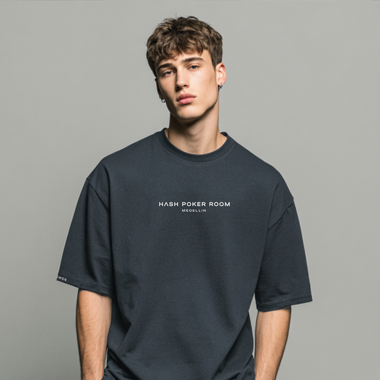 Camiseta Hash Poker Room - Gris