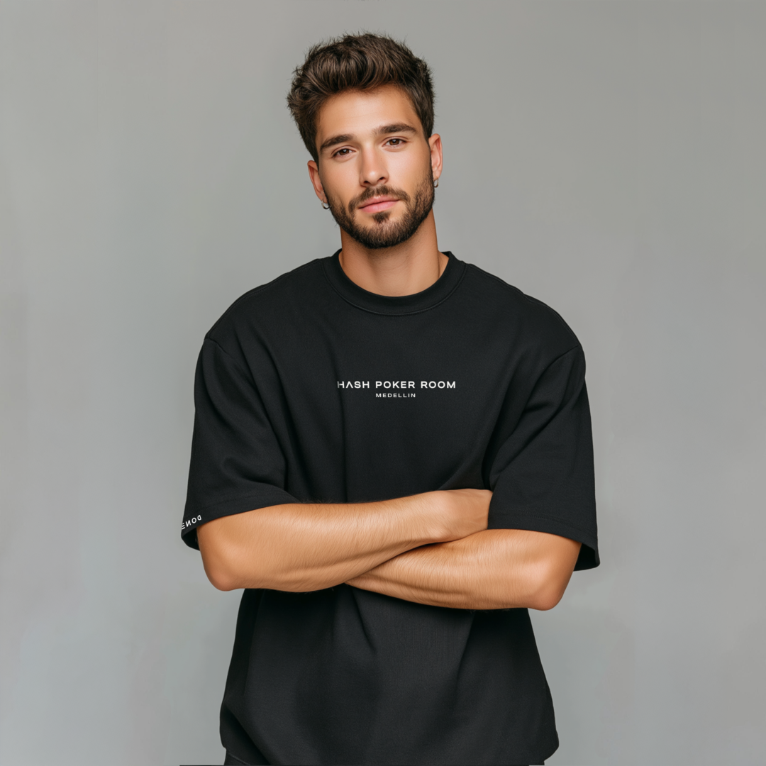 Camiseta Hash Poker Room - Negra